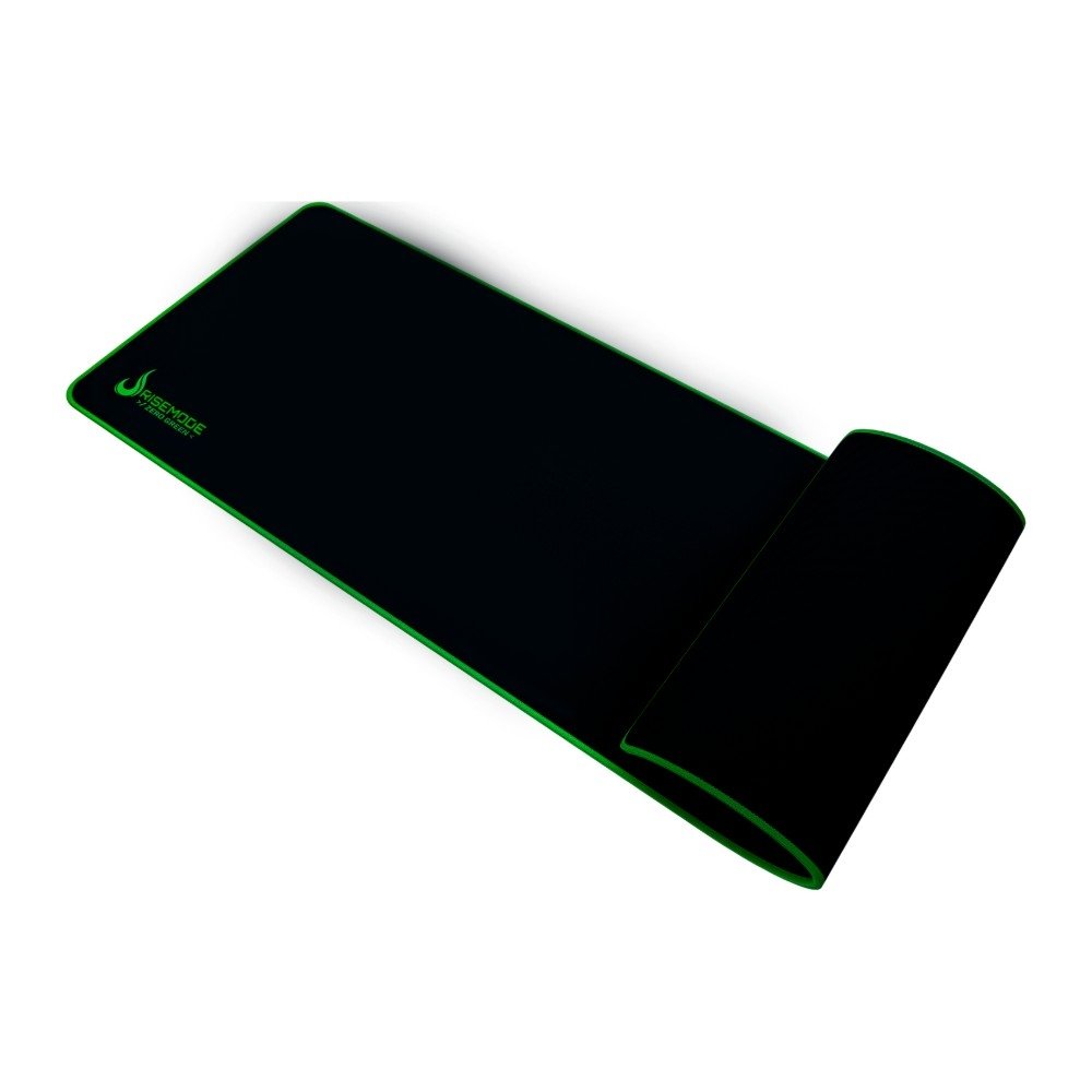 Mousepad Gamer Rise Mode Speed Zero Pro, Estendido 900x400mm, Costura Verde - RG-MPP-06-ZG