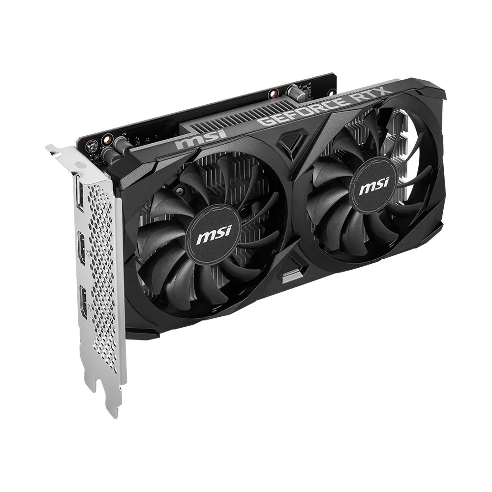 Imagem 4 de 5 do produto Placa de Vídeo MSI RTX 3050 Ventus 2X OC NVIDIA GeForce, 6GB GDDR6, 96-bit - G3050V2X6C