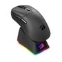 Mouse Gamer Sem Fio Redragon Ebony Standard, RGB, 24000 DPI, Com Carregador, Preto - M998-STD-1K