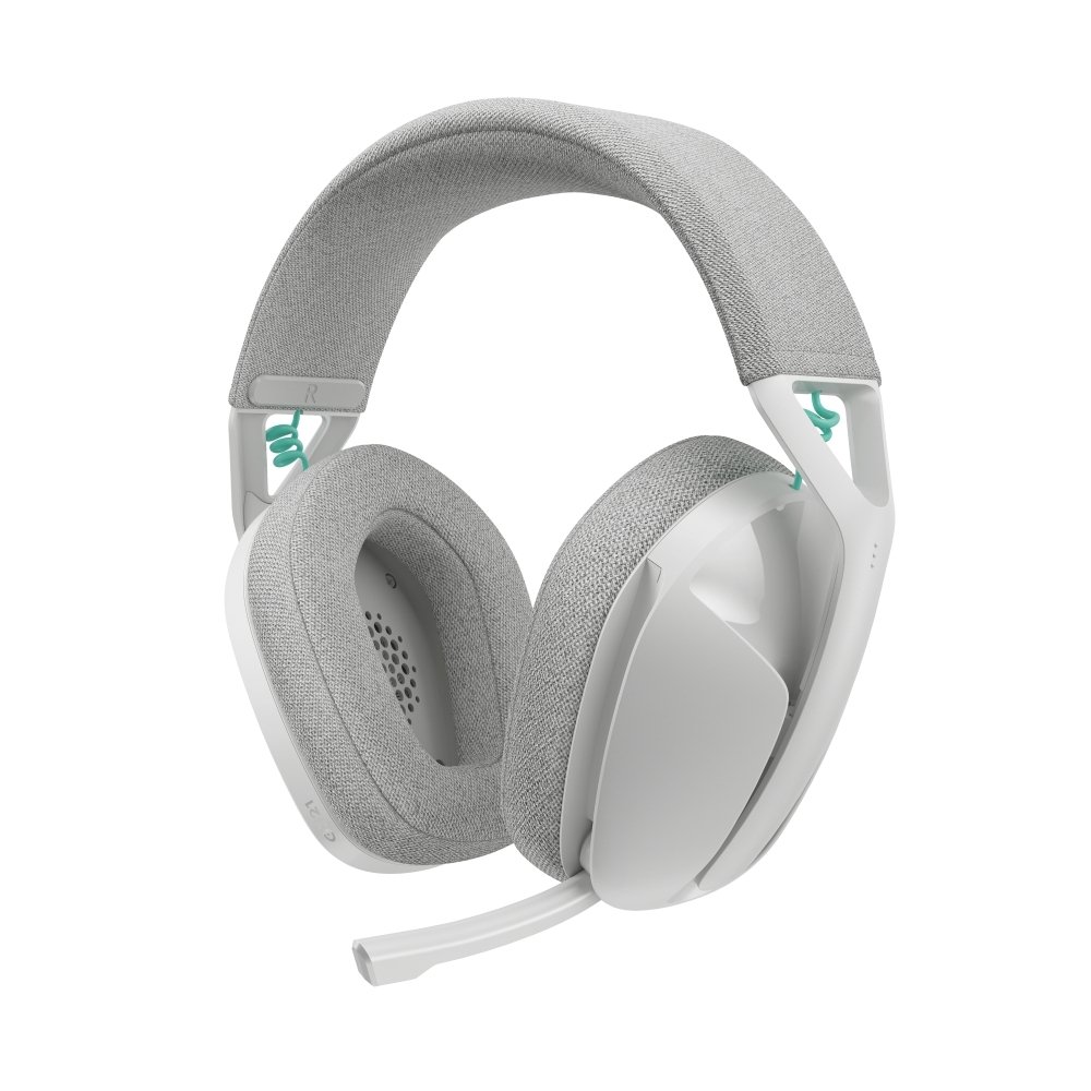 Headset Gamer Sem Fio Logitech G321 LIGHTSPEED, Bluetooth, Compatível com PC, PS4, PS5 e Nintendo Switch, Branco - 981-001568