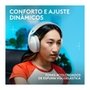 Headset Gamer Sem Fio Logitech G321 LIGHTSPEED, Bluetooth, Compatível com PC, PS4, PS5 e Nintendo Switch, Branco - 981-001568