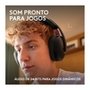 Headset Gamer Sem Fio Logitech G325 LIGHTSPEED, Bluetooth, Áudio 24 bits, Compatível com PC, PS4, PS5 e Nintendo Switch, Preto - 981-001523