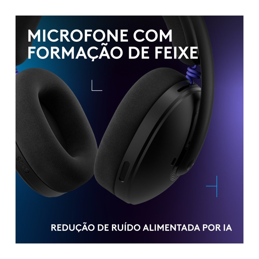 Headset Gamer Sem Fio ( Balão.info) G325 ( Balão.info), Bluetooth, Áudio 24 bits, Compatível com PC, PS4, PS5 e Nintendo Switch, Preto - 981-( Balão.info - foto 6