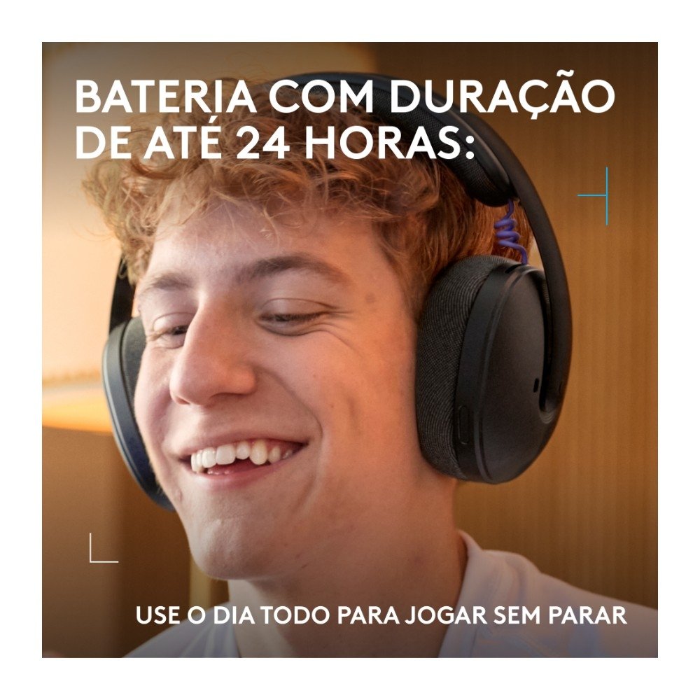 Headset Gamer Sem Fio ( Balão.info) G325 ( Balão.info), Bluetooth, Áudio 24 bits, Compatível com PC, PS4, PS5 e Nintendo Switch, Preto - 981-( Balão.info - foto 7