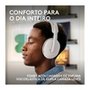 Headset Gamer Sem Fio Logitech G325 LIGHTSPEED, Bluetooth, Áudio 24 bits, Compatível com PC, PS4, PS5 e Nintendo Switch, Branco - 981-001530