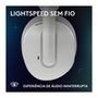 Headset Gamer Sem Fio Logitech G325 LIGHTSPEED, Bluetooth, Áudio 24 bits, Compatível com PC, PS4, PS5 e Nintendo Switch, Branco - 981-001530