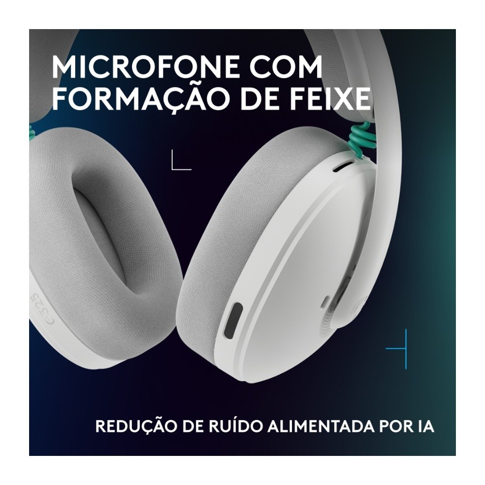 Headset Gamer Sem Fio ( Balão.info) G325 ( Balão.info), Bluetooth, Áudio 24 bits, Compatível com PC, PS4, PS5 e Nintendo Switch, Branco - 981-( Balão.info - foto 6