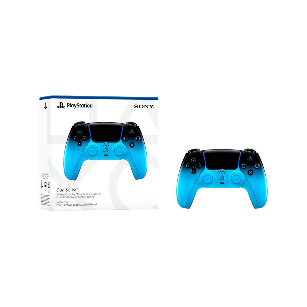 Controle Sem Fio Sony DualSense Hyperpop, PS5, Rhythm Blue, Azul - 1000048538 Controle Sem Fio Sony DualSense Hyperpop, PS5, Rhythm Blue, Azul - 1000048538