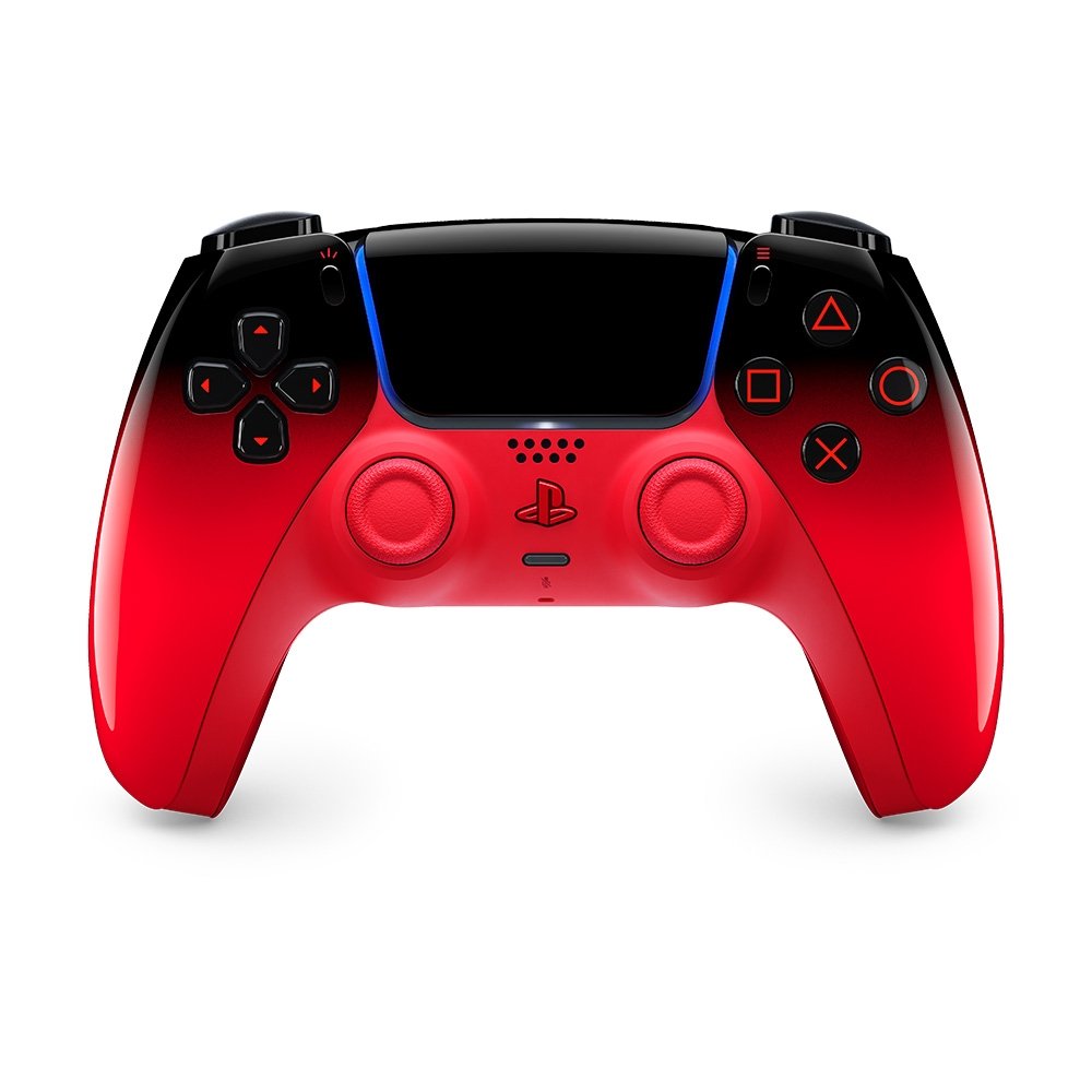 Controle Sem Fio Sony DualSense Hyperpop, PS5, Techno Red, Vermelho - 1000048518