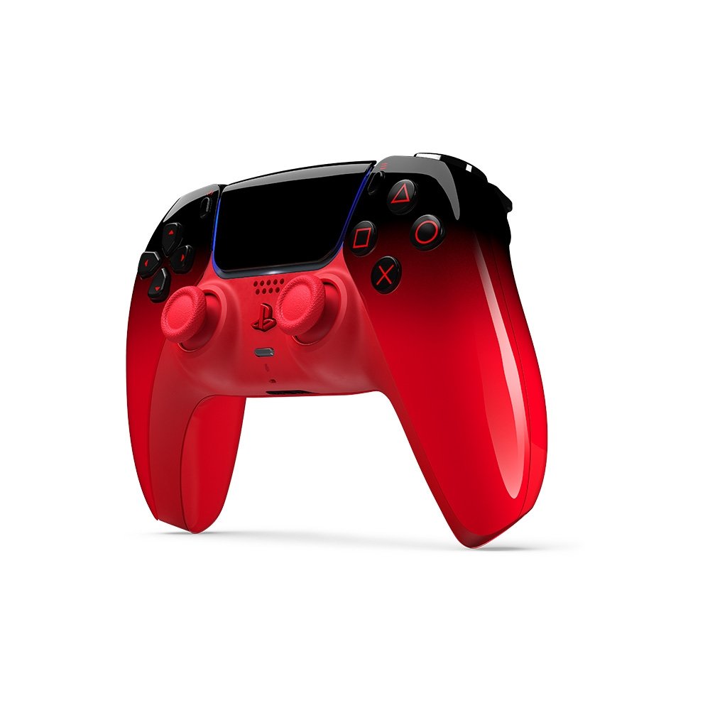 Imagem 3 de 6 do produto Controle Sem Fio Sony DualSense Hyperpop, PS5, Techno Red, Vermelho - 1000048518