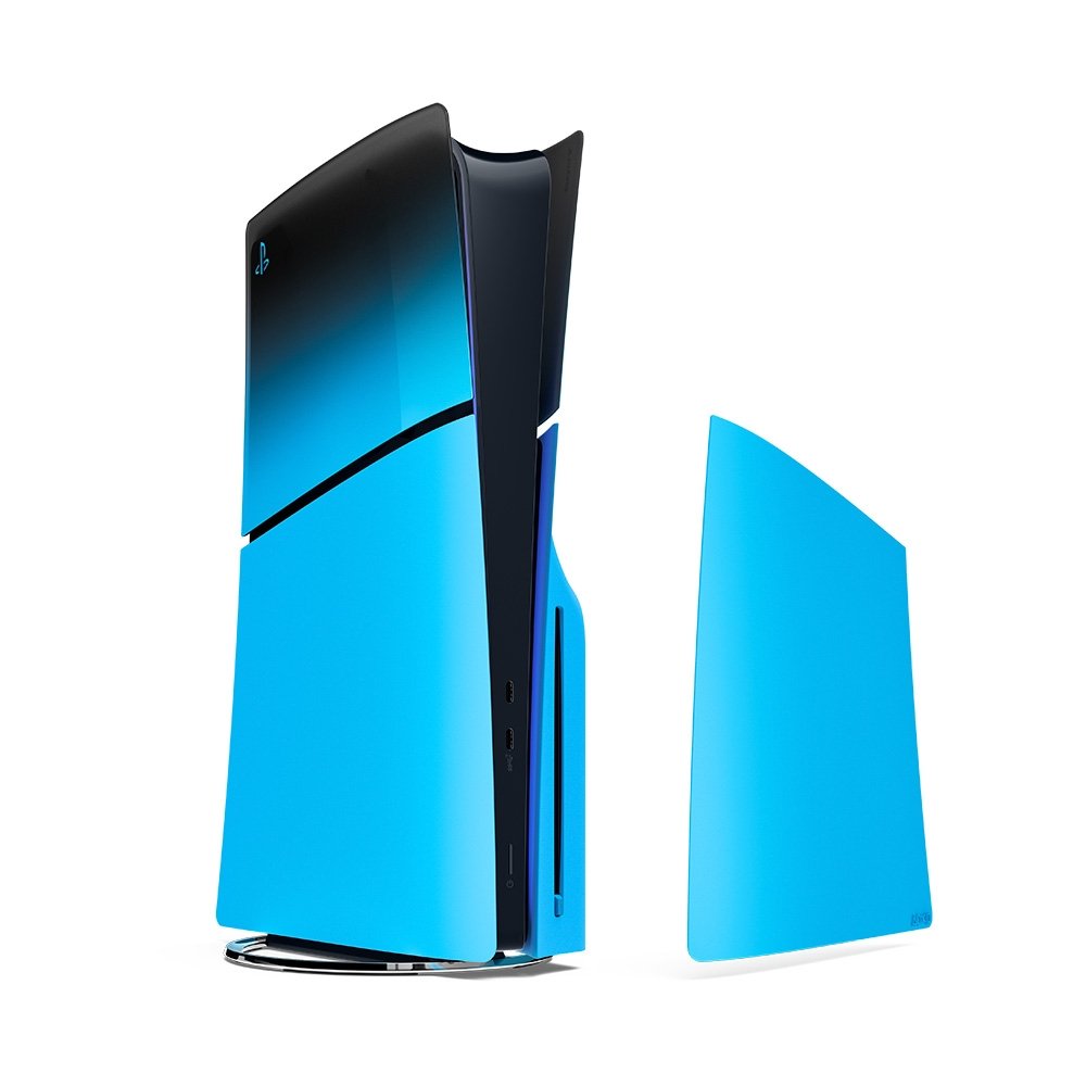 Tampa para Console PlayStation 5 Slim, Rhythm Blue - Hyperpop, Azul - 1000048568