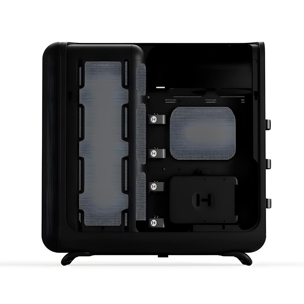 Gabinete Gamer HYTE X50 Air, Mid Tower, ATX, Mesh, Pitch Black - CS-HYTE-X50A-BB