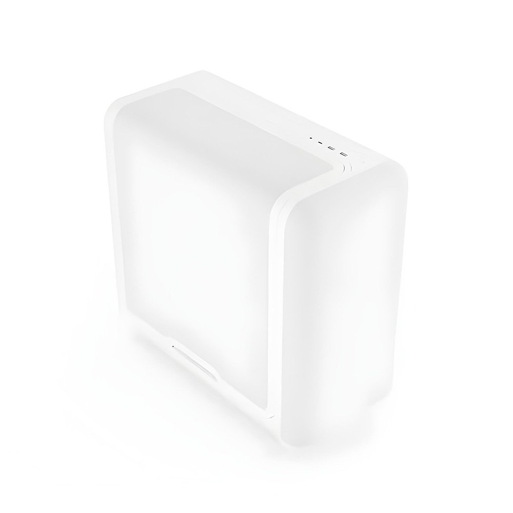 Imagem 2 de 10 do produto Gabinete Gamer HYTE X50 Air, Mid Tower, ATX, Mesh, Snow White - CS-HYTE-X50A-WW