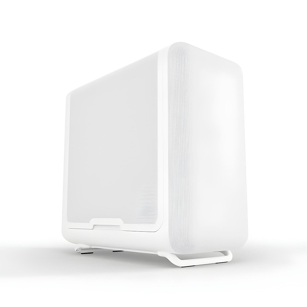 Gabinete HYTE X50 Air, Mid Tower, ATX, Mesh, Snow White - CS-HYTE-X50A-WW