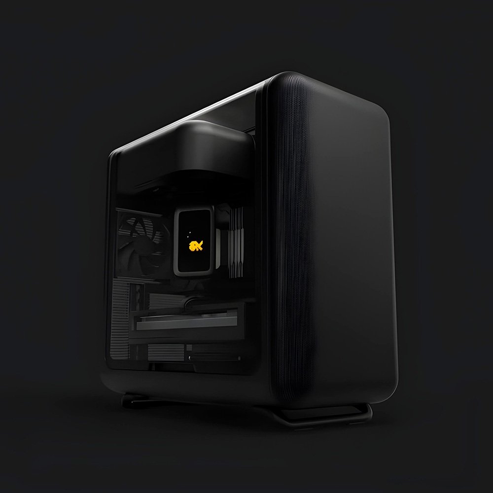 Imagem 7 de 10 do produto Gabinete Gamer HYTE X50, Mid Tower, ATX, Vidro Temperado, Pitch Black - CS-HYTE-X50G-BB