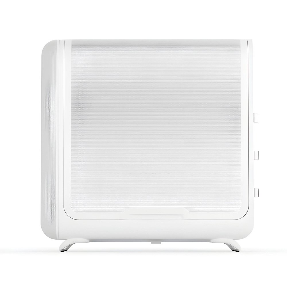 Gabinete Gamer HYTE X50, Mid Tower, ATX, Vidro Temperado, Snow White - CS-HYTE-X50G-WW Gabinete Gamer HYTE X50, Mid Tower, ATX, Vidro Temperado, Snow White - CS-HYTE-X50G-WW