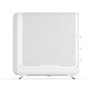 Gabinete Gamer HYTE X50, Mid Tower, ATX, Vidro Temperado, Snow White - CS-HYTE-X50G-WW