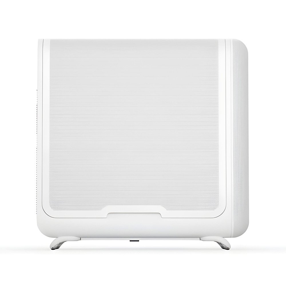 Gabinete Gamer HYTE X50, Mid Tower, ATX, Vidro Temperado, Snow White - CS-HYTE-X50G-WW Gabinete Gamer HYTE X50, Mid Tower, ATX, Vidro Temperado, Snow White - CS-HYTE-X50G-WW