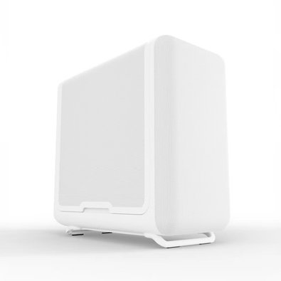 Gabinete Gamer HYTE X50, Mid Tower, ATX, Vidro Temperado, Snow White - CS-HYTE-X50G-WW