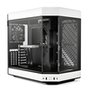 Gabinete Gamer HYTE Y60, Mid Tower, EATX, Vidro Temperado Panorâmico, 3 Fans, Preto/Branco - CS-HYTE-Y60-BW