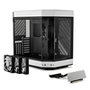 Gabinete Gamer HYTE Y60, Mid Tower, EATX, Vidro Temperado Panorâmico, 3 Fans, Preto/Branco - CS-HYTE-Y60-BW