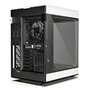 Gabinete Gamer HYTE Y60, Mid Tower, EATX, Vidro Temperado Panorâmico, 3 Fans, Preto/Branco - CS-HYTE-Y60-BW
