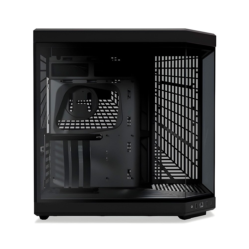 Gabinete Gamer HYTE Y70, Mid Tower, EATX, Vidro Temperado Panorâmico, Preto - CS-HYTE-Y70-B
