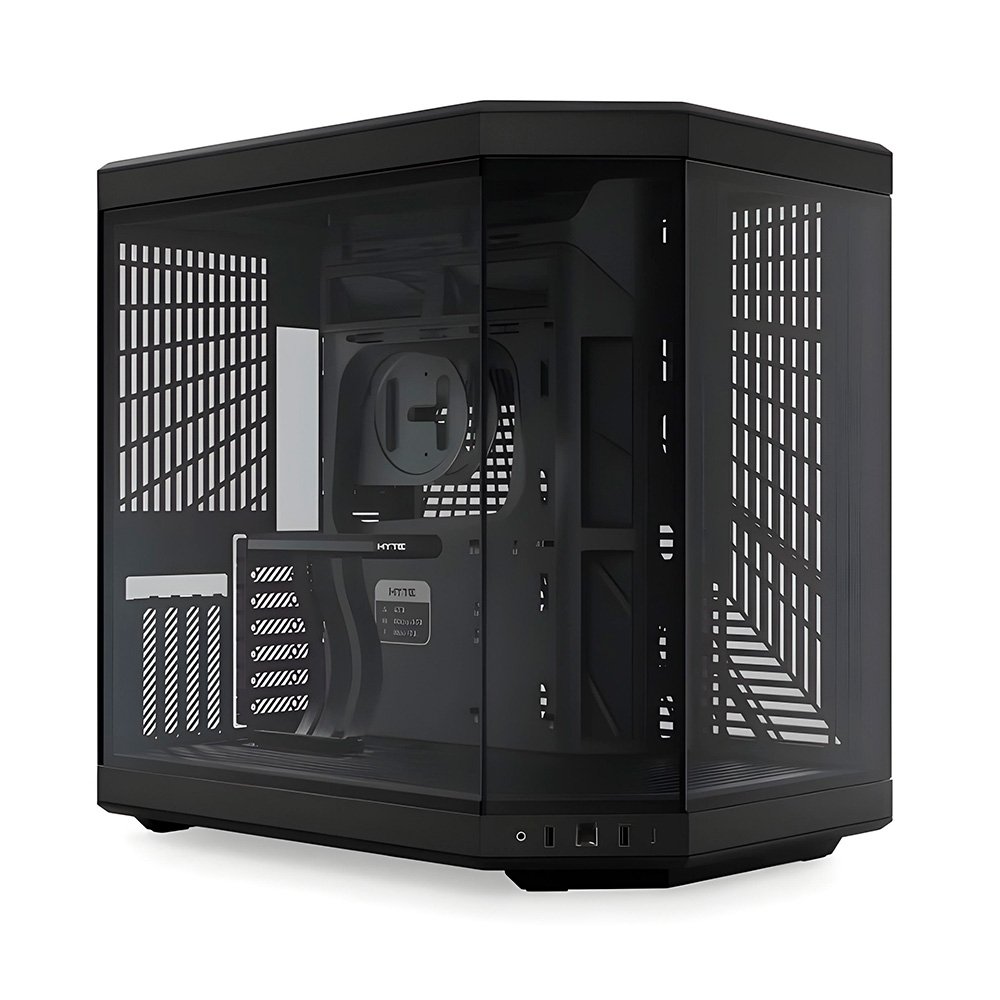 Gabinete HYTE Y70, Mid Tower, Vidro Temperado Panorâmico, Preto - CS-HYTE-Y70-B