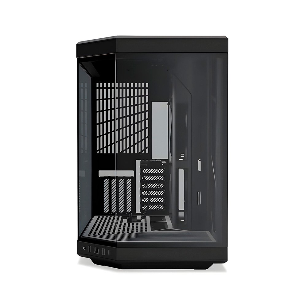 Gabinete Gamer HYTE Y70, Mid Tower, EATX, Vidro Temperado Panorâmico, Preto - CS-HYTE-Y70-B