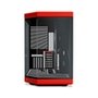 Gabinete Gamer HYTE Y70, Mid Tower, EATX, Vidro Temperado Panorâmico, Preto e Vermelho - CS-HYTE-Y70-BR