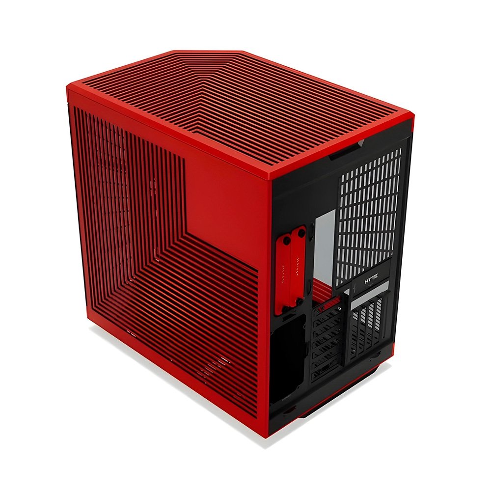 Imagem 5 de 6 do produto Gabinete Gamer HYTE Y70 Touch Infinite, Mid Tower, EATX, Tela LCD 14.5", Black Cherry - CS-HYTE-Y70TI-RB