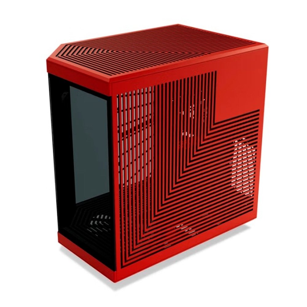 Imagem 6 de 6 do produto Gabinete Gamer HYTE Y70 Touch Infinite, Mid Tower, EATX, Tela LCD 14.5", Black Cherry - CS-HYTE-Y70TI-RB