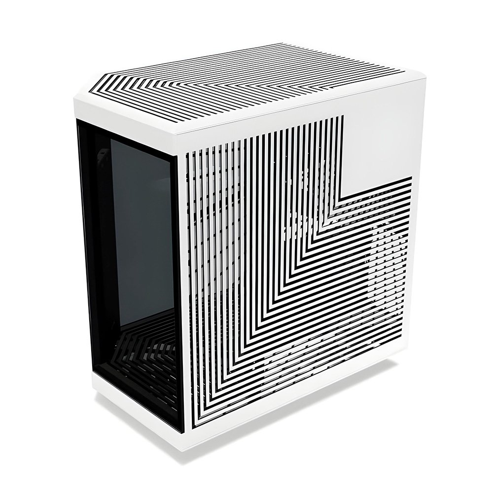 Imagem 4 de 6 do produto Gabinete Gamer HYTE Y70 Touch Infinite, Mid Tower, EATX, Tela LCD 14.9", Panda Branco e Preto - CS-HYTE-Y70TTI-WB