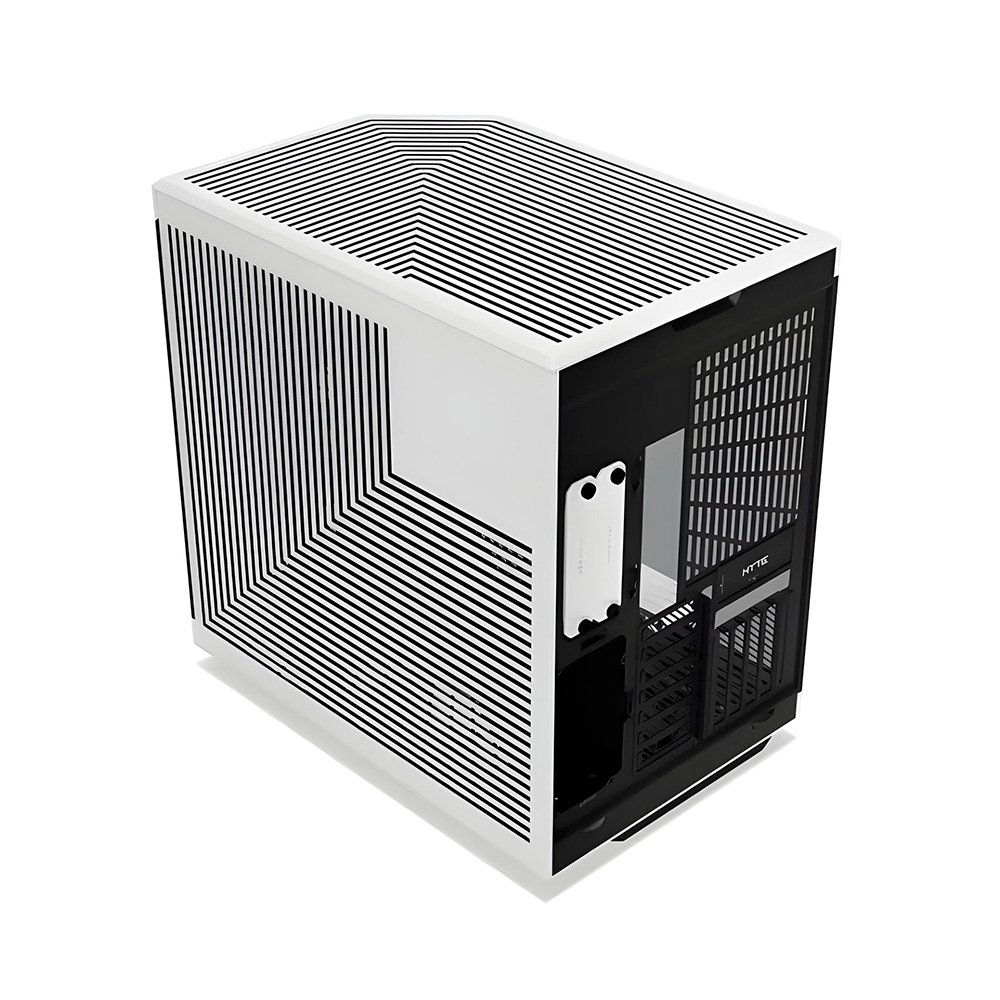Imagem 6 de 6 do produto Gabinete Gamer HYTE Y70 Touch Infinite, Mid Tower, EATX, Tela LCD 14.9", Panda Branco e Preto - CS-HYTE-Y70TTI-WB