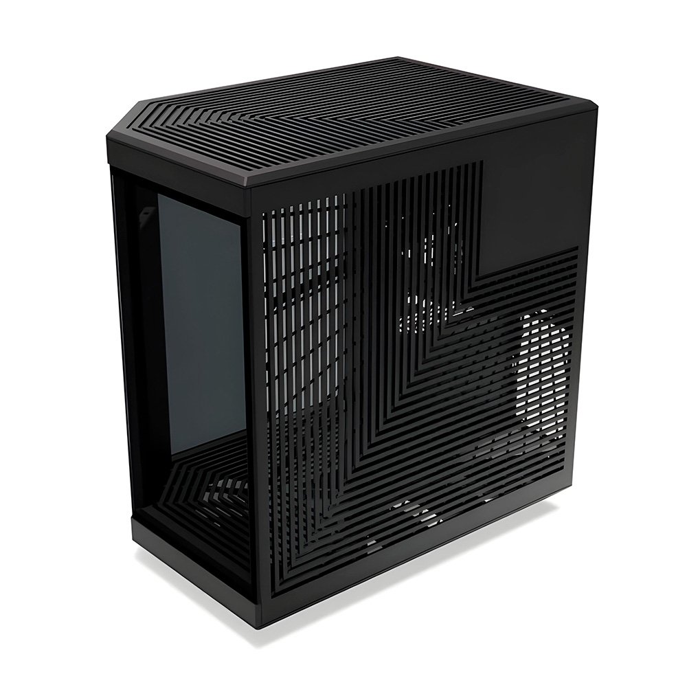 "Gabinete HYTE Y70 Touch Infinite, Mid Tower, Tela LCD 14.9"", Pitch Black - CS-HYTE-Y70TTI-BB" - view 4