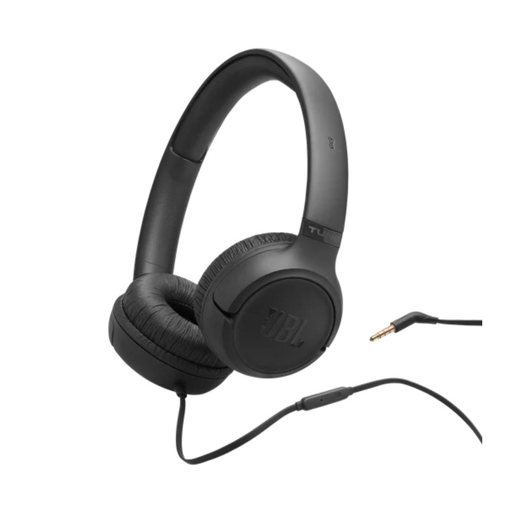 Fone de Ouvido On-Ear JBL Tune 530, com Fio P2, Microfone no Cabo, Pure Bass, Preto - JBLT530BLK