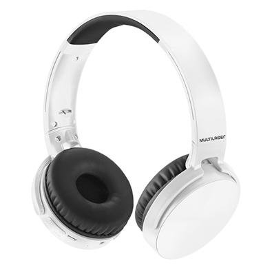 Fone de Ouvido Multilaser Bluetooth 4.2, Branco - PH265 | KaBuM!
