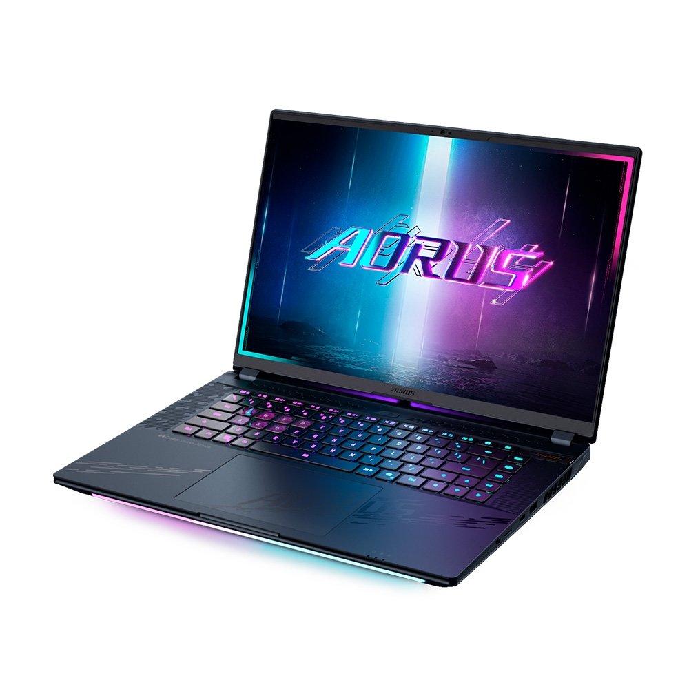 Imagem 2 de 9 do produto Notebook Gamer Gigabyte AORUS MASTER 16, 16" OLED QHD 240Hz, Ultra 9 275HX, 32GB, 1TB SSD, NVIDIA RTX 5070 Ti, W11 Home - BXHC4USE64SH