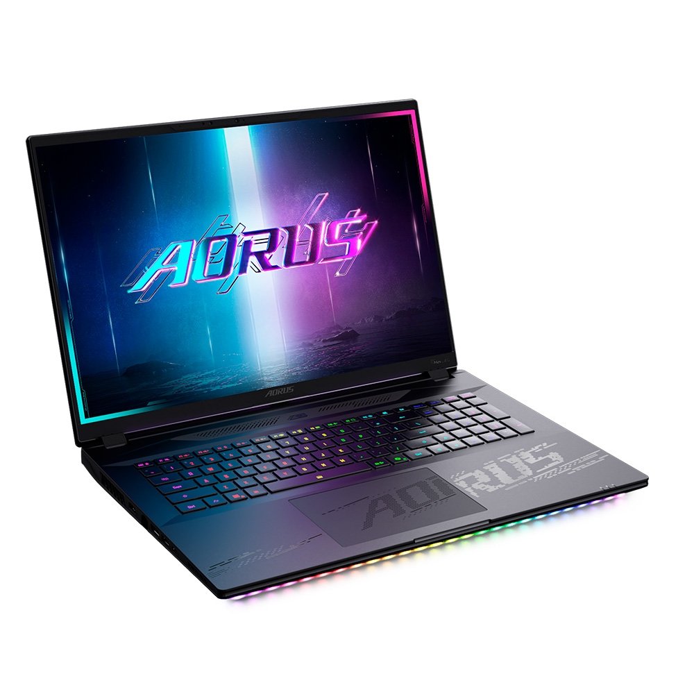 Imagem 4 de 9 do produto Notebook Gamer Gigabyte AORUS MASTER 18, 18" Mini LED QHD 240Hz, Ultra 9 275HX, 64GB, 2TB SSD, NVIDIA RTX 5090, W11 Home - BZHC6USD45SH