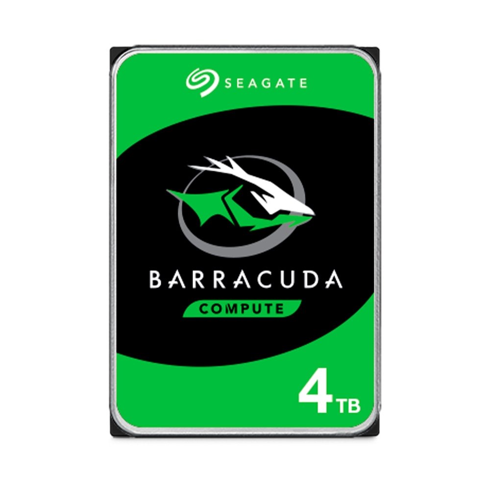 "HD Seagate Barracuda, 4TB, 3.5"", SATA 3, 5400RPM, 256MB Cache - ST4000DM004"