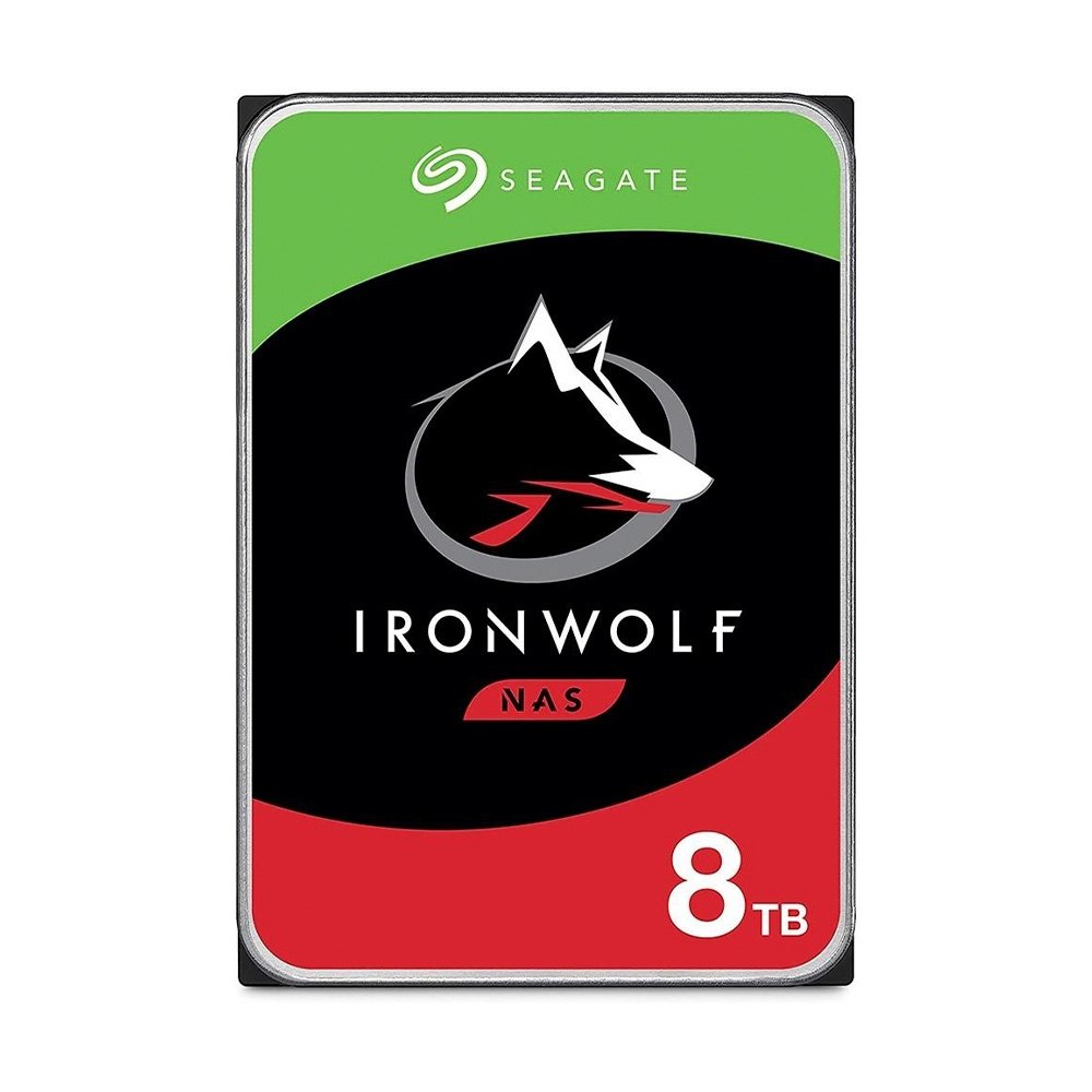 "HD Seagate IronWolf NAS, 8TB, 3.5"", SATA 3, 7200RPM - ST8000VN004"