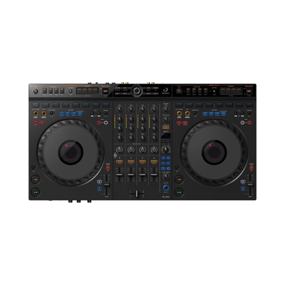 Controladora DJ Pioneer DDJ-GRV6, 4 Canais, Groove Circuit, Compatível com Rekordbox e Serato DJ Pro - DDJ-GRV6