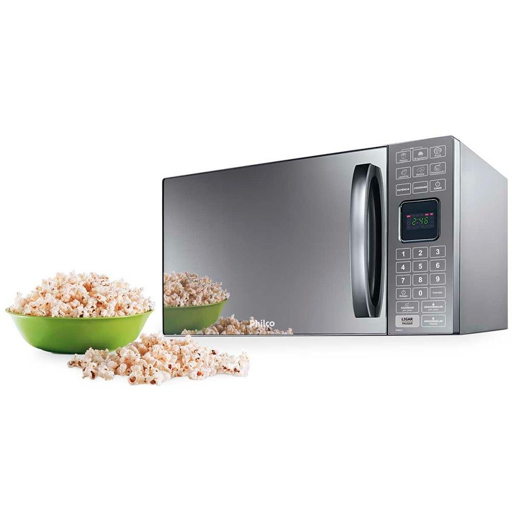 Imagem 2 de 2 do produto Micro-ondas Philco 1400W, 25L, 220V, Espelhado - PME25
