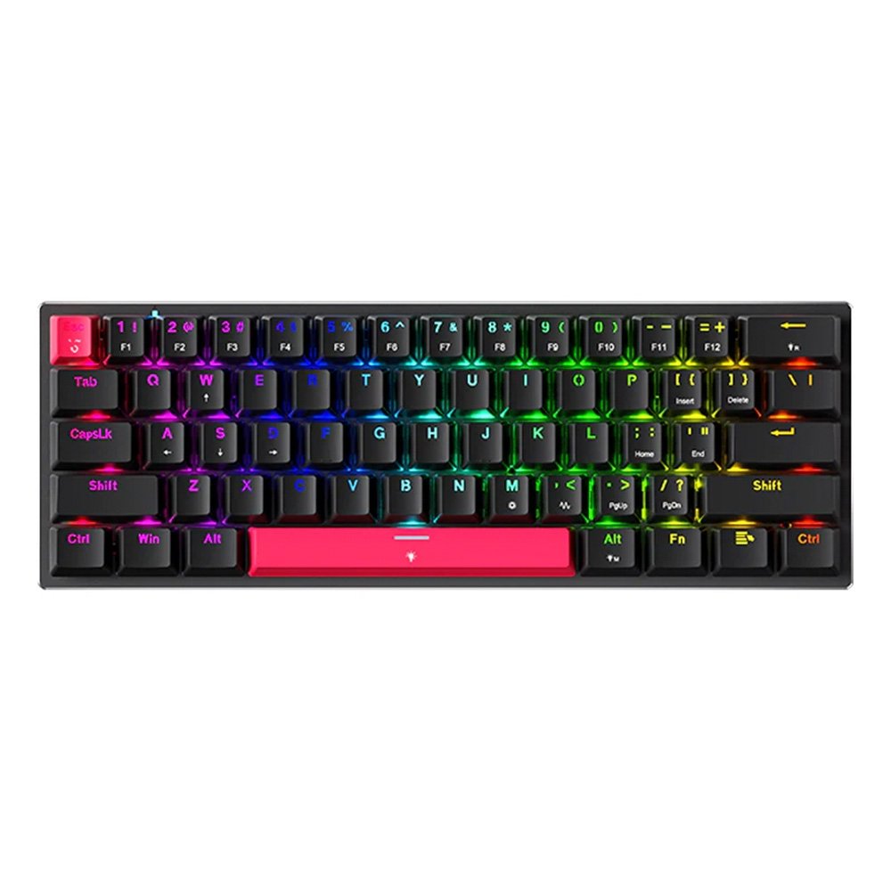 Teclado Gamer Magnético Machenike K500 M61, RGB, Polling Rate 8000Hz, ABNT2, Preto - JJ02GC00K