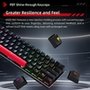 Teclado Gamer Magnético Machenike K500 M61, RGB, Polling Rate 8000Hz, ABNT2, Preto - JJ02GC00K