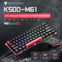 Teclado Gamer Magnético Machenike K500 M61, RGB, Polling Rate 8000Hz, ABNT2, Preto - JJ02GC00K