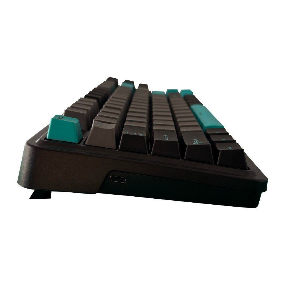 Teclado Gamer Mecânico Machenike KG87, RGB, Gasket Mount, Switch Silver, Preto e Verde - JJ02GC00J - view 7