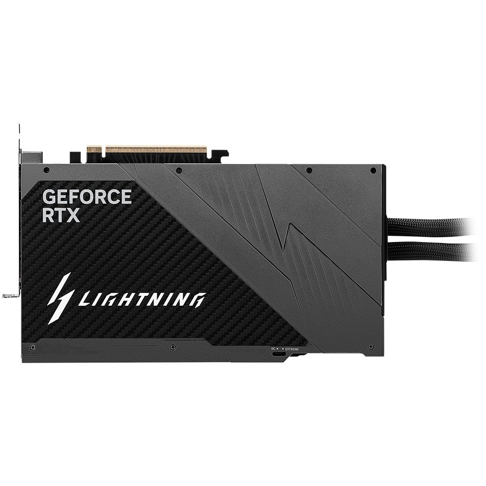 Placa de Vídeo MSI RTX 5090 Lightning Z NVIDIA GeForce, 32GB GDDR7, 512-bit - G5090-32LZ Placa de Vídeo MSI RTX 5090 Lightning Z NVIDIA GeForce, 32GB GDDR7, 512-bit - G5090-32LZ