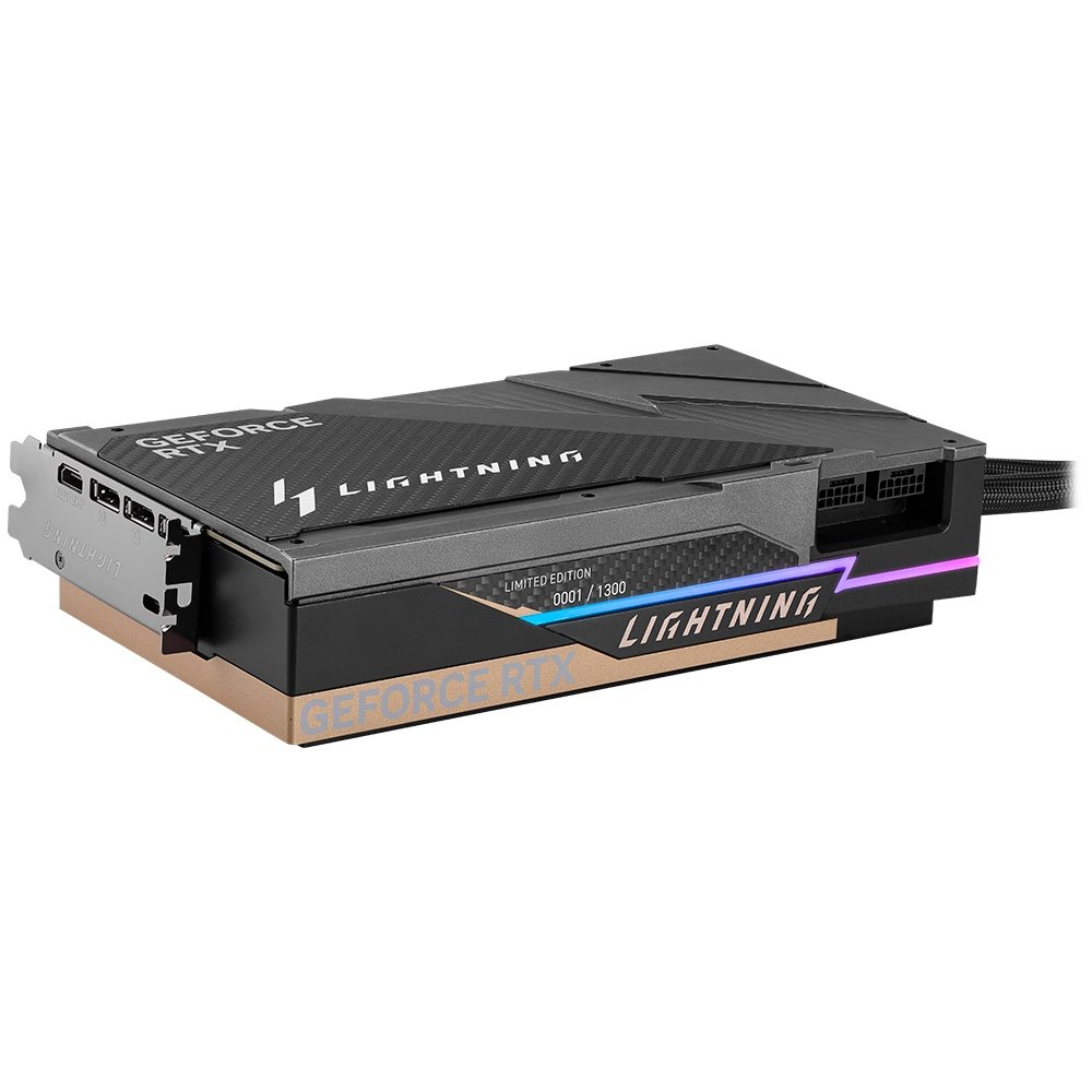 Placa de Vídeo MSI RTX 5090 Lightning Z NVIDIA GeForce, 32GB GDDR7, 512-bit - G5090-32LZ - view 10