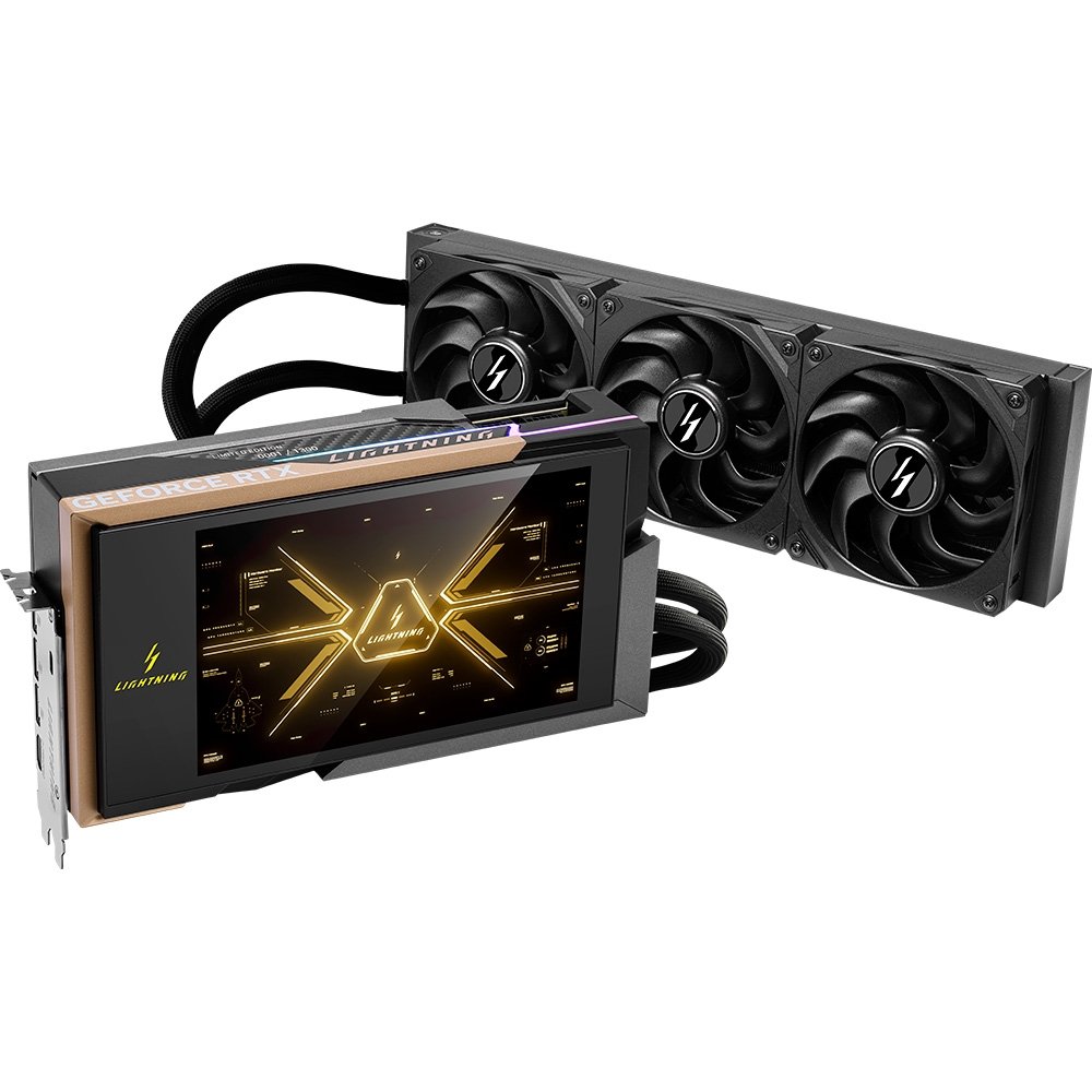 Placa de Vídeo MSI RTX 5090 Lightning Z NVIDIA GeForce, 32GB GDDR7, 512-bit - G5090-32LZ - view 11